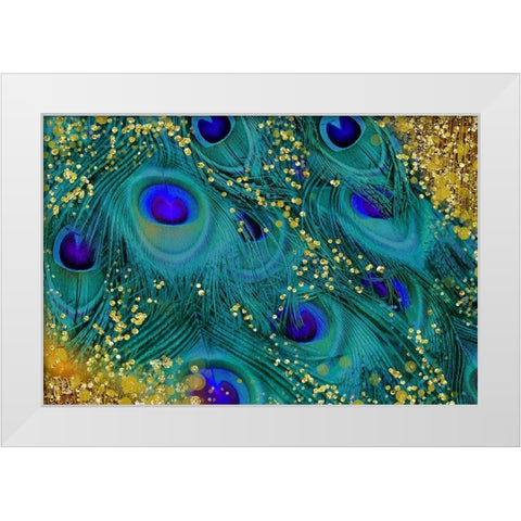 Buried Treasure IV White Modern Wood Framed Art Print by Lavoie, Tina