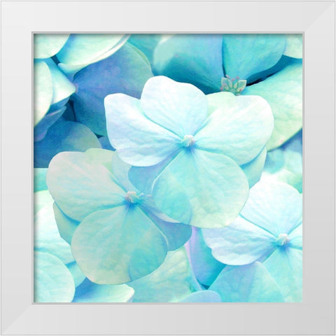 Zen Pattern White Modern Wood Framed Art Print by Lavoie, Tina