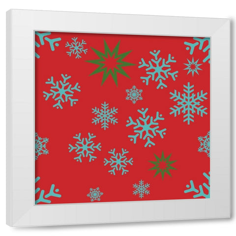 Beautiful Christmas XI White Modern Wood Framed Art Print by Lavoie, Tina