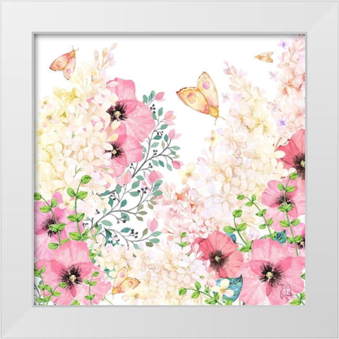 Lazy Summer Afternoon White Modern Wood Framed Art Print by Lavoie, Tina