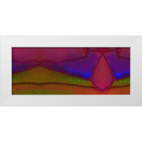 Compartmentalization White Modern Wood Framed Art Print by Lavoie, Tina
