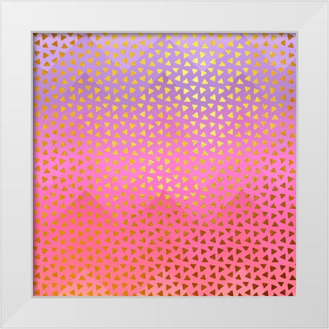 Geometry I White Modern Wood Framed Art Print by Lavoie, Tina