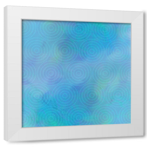 Ripples In The Water White Modern Wood Framed Art Print by Lavoie, Tina