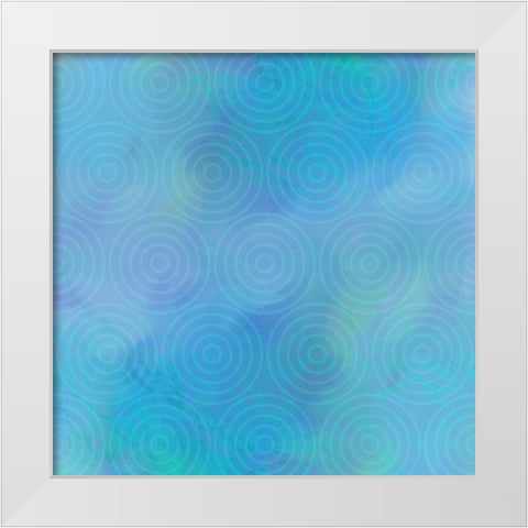 Ripples In The Water White Modern Wood Framed Art Print by Lavoie, Tina