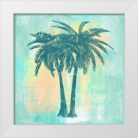 Tropicalifornia II White Modern Wood Framed Art Print by Lavoie, Tina
