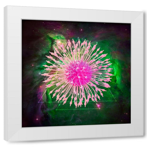 Untitled 33 White Modern Wood Framed Art Print by Lavoie, Tina