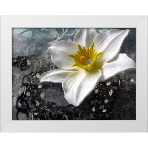 Frost Queen White Modern Wood Framed Art Print by Lavoie, Tina