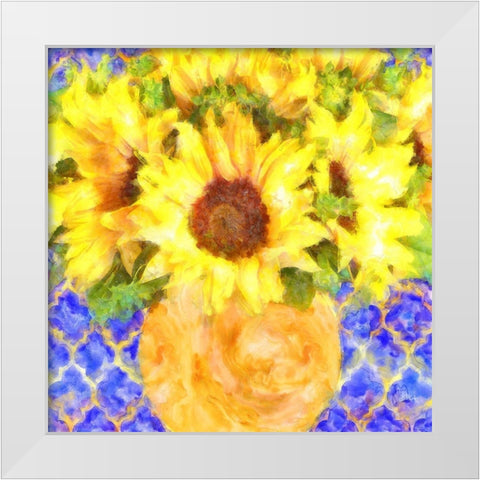 Hello Gorgeous White Modern Wood Framed Art Print by Lavoie, Tina