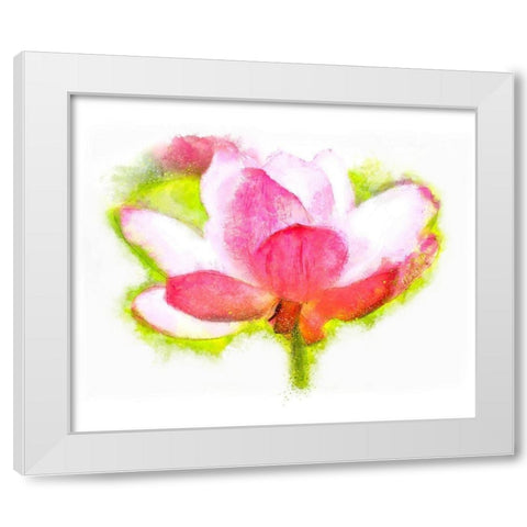 Karmic Propagation White Modern Wood Framed Art Print by Lavoie, Tina