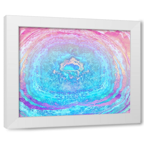 ether White Modern Wood Framed Art Print by Lavoie, Tina