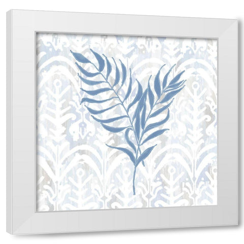 Boho Palms White Modern Wood Framed Art Print by Lavoie, Tina