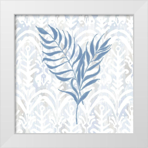 Boho Palms White Modern Wood Framed Art Print by Lavoie, Tina