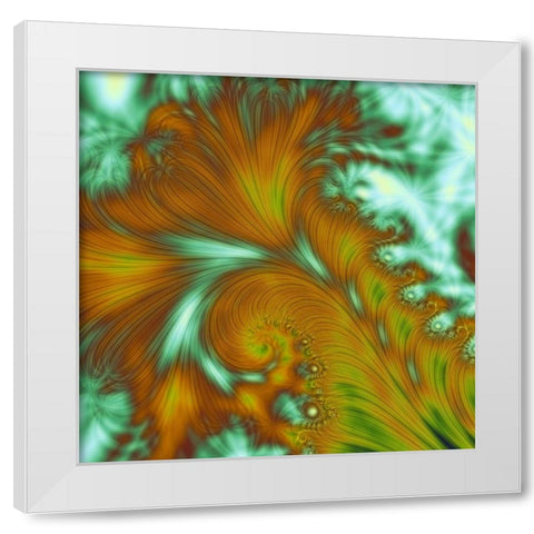 Autumn Afternoon White Modern Wood Framed Art Print by Lavoie, Tina