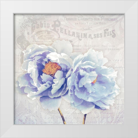 Bonjour Belle White Modern Wood Framed Art Print by Lavoie, Tina