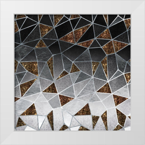 Skyrise White Modern Wood Framed Art Print by Lavoie, Tina