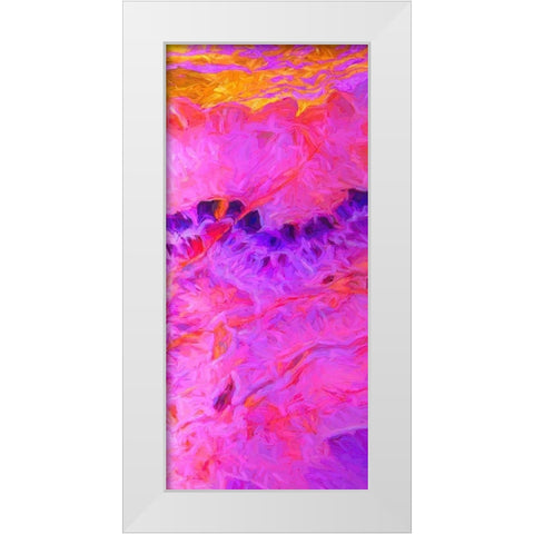 Kilauea White Modern Wood Framed Art Print by Lavoie, Tina