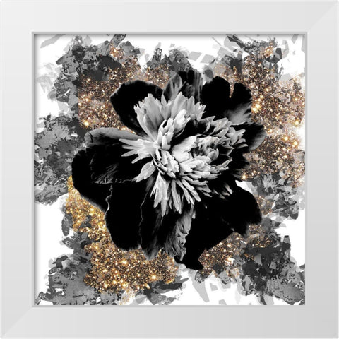 Black Tie White Modern Wood Framed Art Print by Lavoie, Tina
