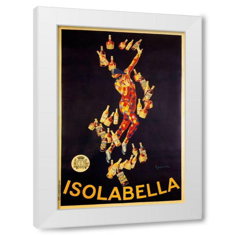 isolabella White Modern Wood Framed Art Print by Vintage Apple Collection