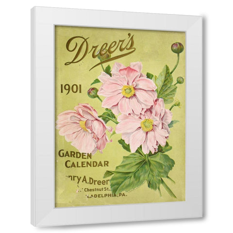 gorgeouspink White Modern Wood Framed Art Print by Vintage Apple Collection