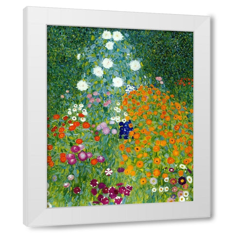 farm_garden_6000 White Modern Wood Framed Art Print by Vintage Apple Collection