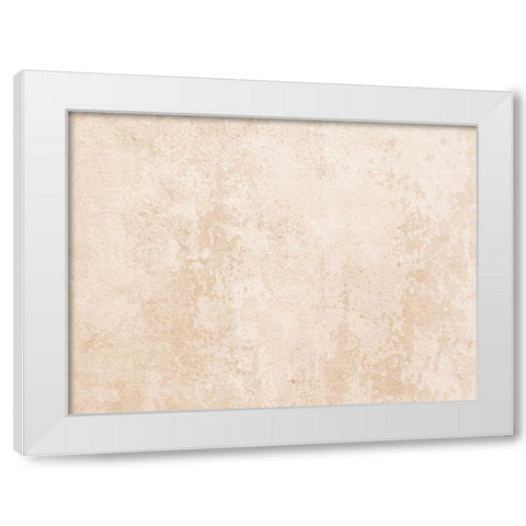 Distressed Walls White Modern Wood Framed Art Print by Adebowale