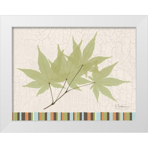 Trimmed Maple White Modern Wood Framed Art Print by Koetsier, Albert