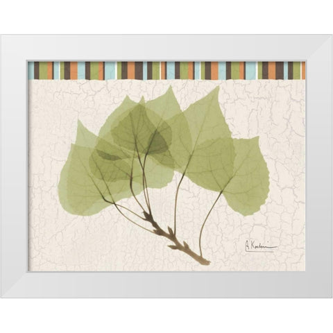 Trimmed Aspen White Modern Wood Framed Art Print by Koetsier, Albert