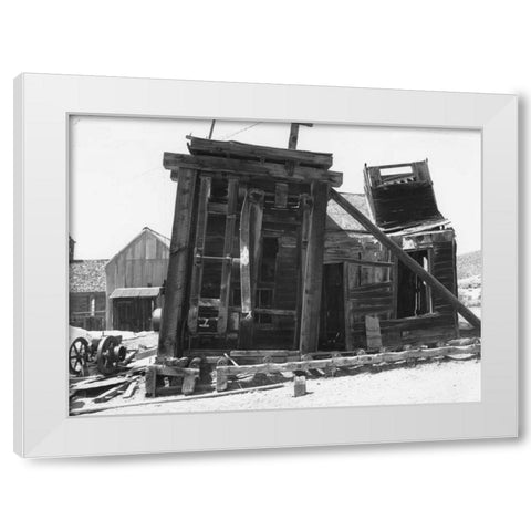 Dilapidated Bodi White Modern Wood Framed Art Print by Koetsier, Albert