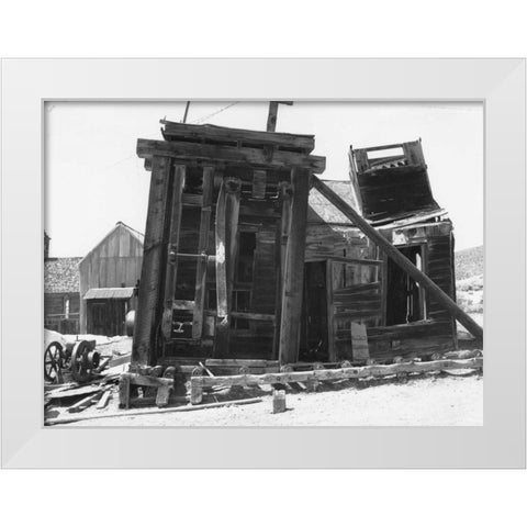 Dilapidated Bodi White Modern Wood Framed Art Print by Koetsier, Albert