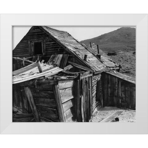 Dilapidated Bodi White Modern Wood Framed Art Print by Koetsier, Albert