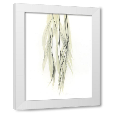 Weeping Willow White Modern Wood Framed Art Print by Koetsier, Albert