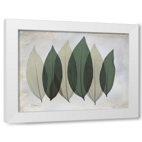 The Grays 1 White Modern Wood Framed Art Print by Koetsier, Albert