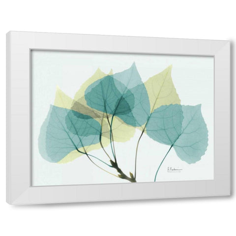 Aspen E143 White Modern Wood Framed Art Print by Koetsier, Albert