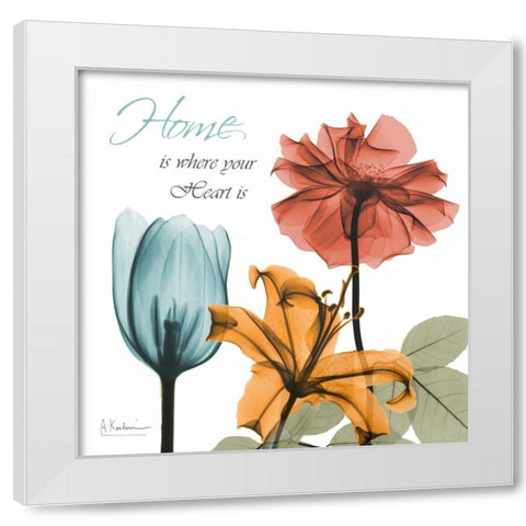 Avalon Home White Modern Wood Framed Art Print by Koetsier, Albert