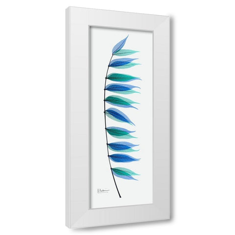 Malificent Azure 1 White Modern Wood Framed Art Print by Koetsier, Albert