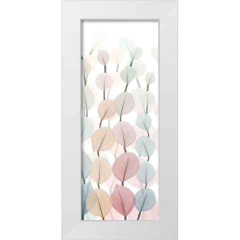 Sprouting Hues 1 White Modern Wood Framed Art Print by Koetsier, Albert