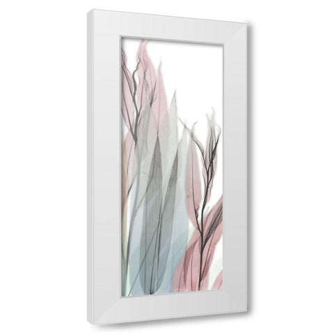 Sprouting Hues 5 White Modern Wood Framed Art Print by Koetsier, Albert