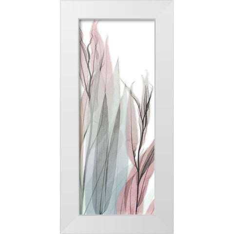 Sprouting Hues 5 White Modern Wood Framed Art Print by Koetsier, Albert