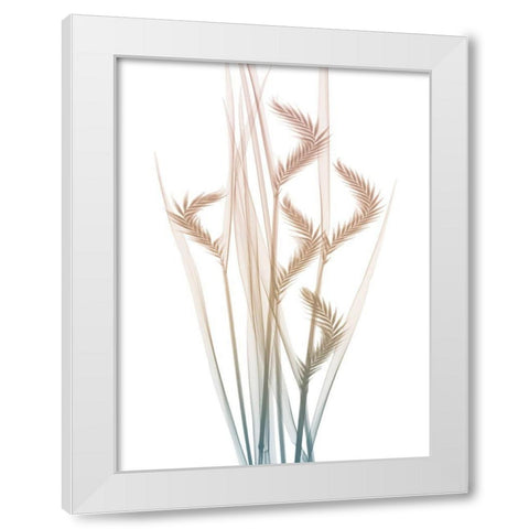 Neutral Dawn 1 White Modern Wood Framed Art Print by Koetsier, Albert