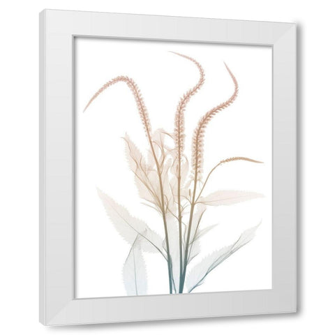 Neutral Dawn 2 White Modern Wood Framed Art Print by Koetsier, Albert