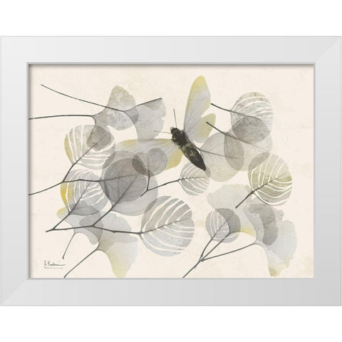 Sunny Flight 2 White Modern Wood Framed Art Print by Koetsier, Albert