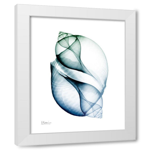 Crystal Breeze 1 White Modern Wood Framed Art Print by Koetsier, Albert