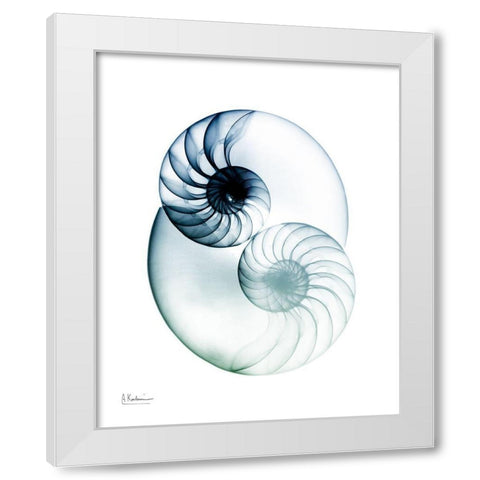 Crystal Breeze 2 White Modern Wood Framed Art Print by Koetsier, Albert