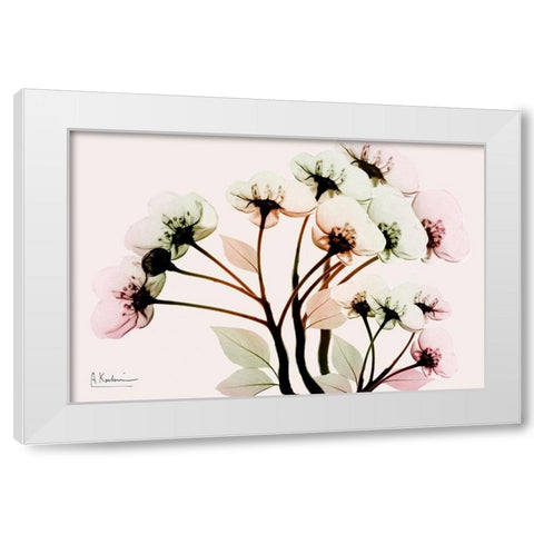 Vibrant Shine White Modern Wood Framed Art Print by Koetsier, Albert