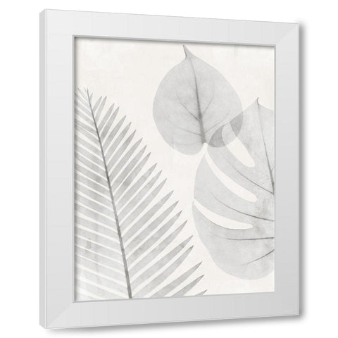 Distilled Botanicals 1 White Modern Wood Framed Art Print by Koetsier, Albert