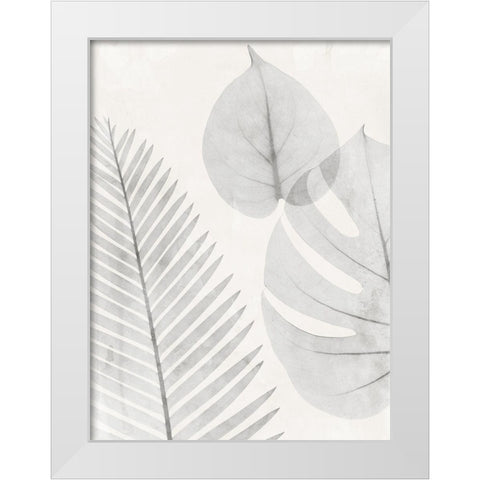 Distilled Botanicals 1 White Modern Wood Framed Art Print by Koetsier, Albert