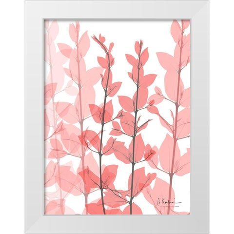 Plentiful Bunch 1 White Modern Wood Framed Art Print by Koetsier, Albert