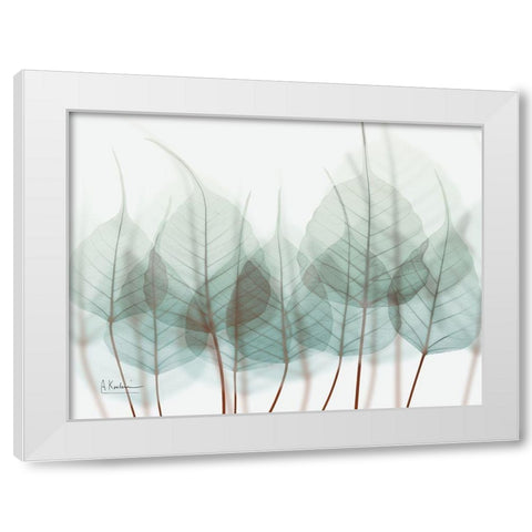 Unfocused Divergent 2 White Modern Wood Framed Art Print by Koetsier, Albert