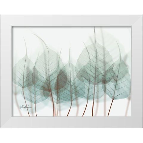 Unfocused Divergent 2 White Modern Wood Framed Art Print by Koetsier, Albert