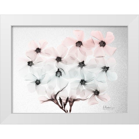 Oleander Fantasy 2 White Modern Wood Framed Art Print by Koetsier, Albert